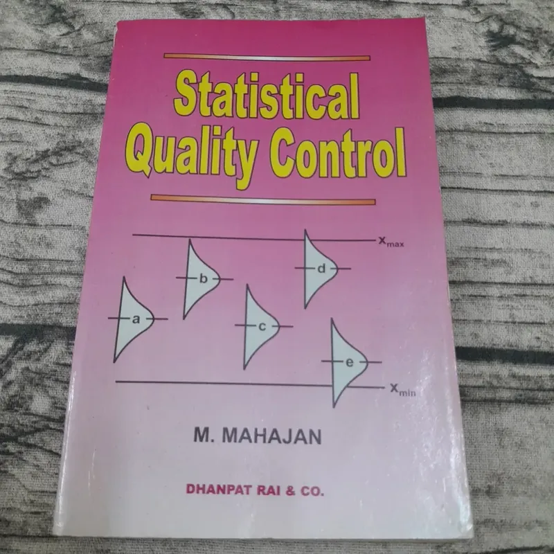Sách ngoại văn tiếng Anh-Statistics Quality Control . M. Mahajan. Revised Ed 2005. Delhi 655180