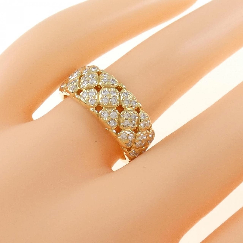 Nhẫn kim cương K18YG 0.53CT 673060