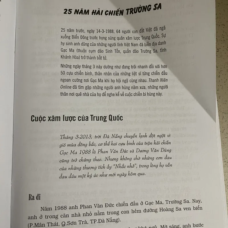 HẢI CHIẾN TRƯỜNG SA – NHỮNG CON NGƯỜI BẤT TỬ 784404