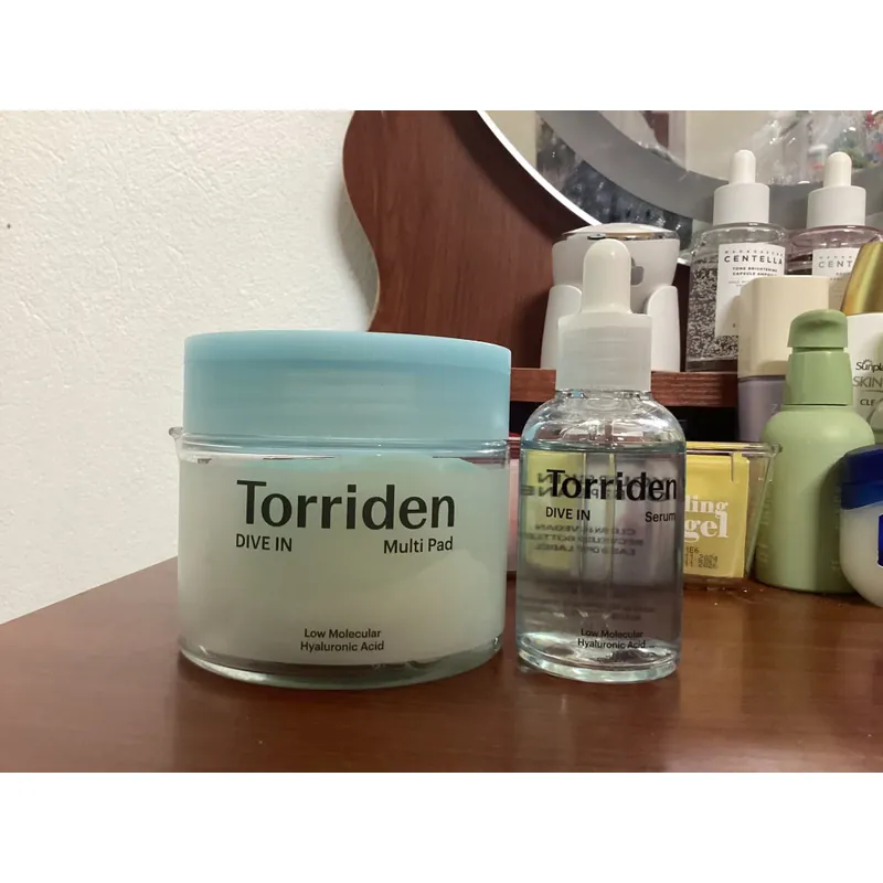Bộ toner pad và serum Torriden 558075
