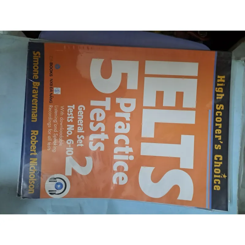 Bộ 2 cuốn 5 IELTS practice tests (1academic + 1 general) 781509