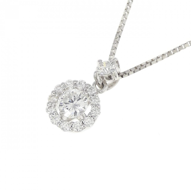 Dây chuyền kim cương PT 0.209CT D SI2 Tốt - Hàng hiệu Chính hãng 876010