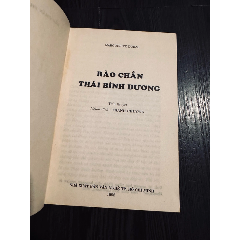 Rào chắn thái bình dương - M. Duras 463222
