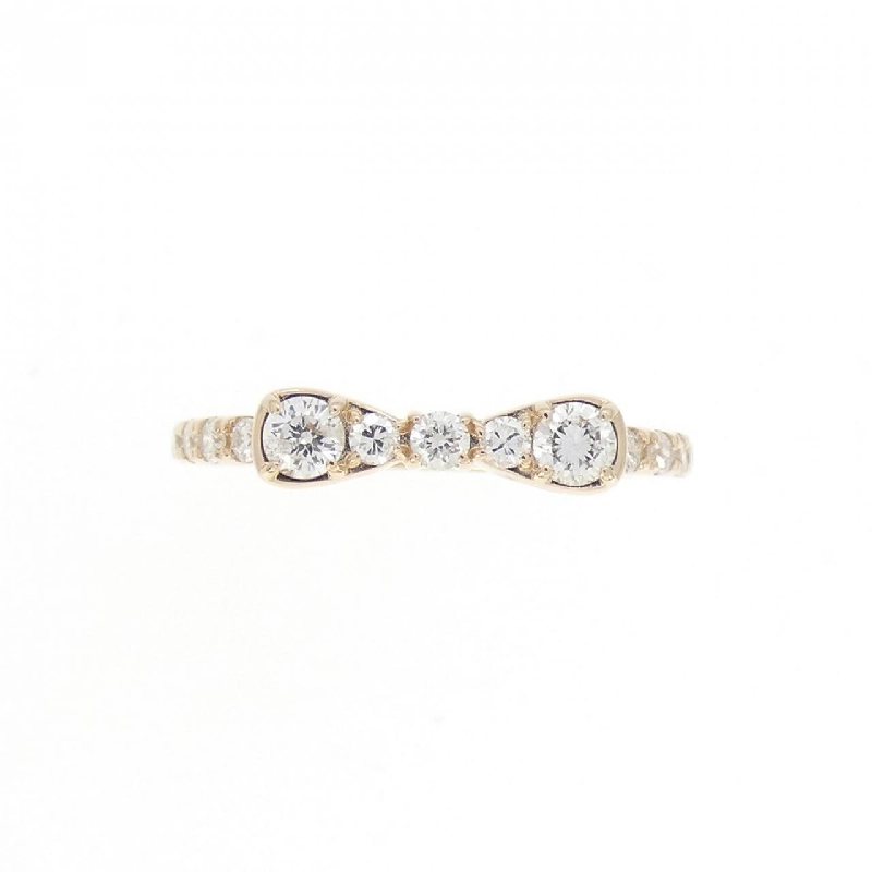 Nhẫn kim cương K18PG có ruy băng 0.30CT 671577