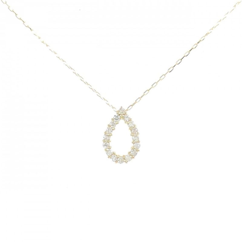 Dây chuyền kim cương K18YG 0.10CT - Hàng hiệu Chính hãng 864981