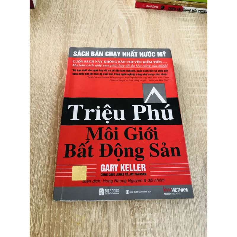 Triệu Phú Môi Giới Bất Động Sản Tác giả: Gary Keller (cùng Dave Jenks & Jay Papasan)  929255