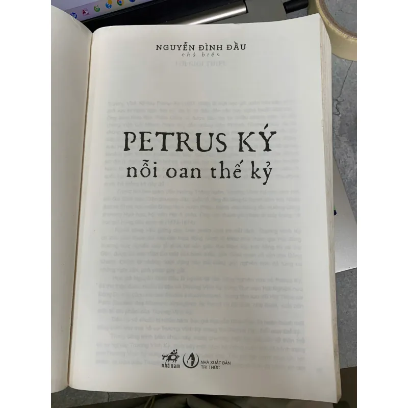 PETRUS KÝ NỖI OAN THẾ KỶ - NGUYỄN ĐÌNH ĐẦU 934144