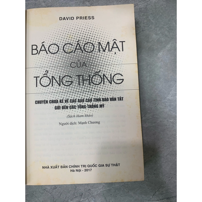 Báo cáo mật của tổng thống  305672