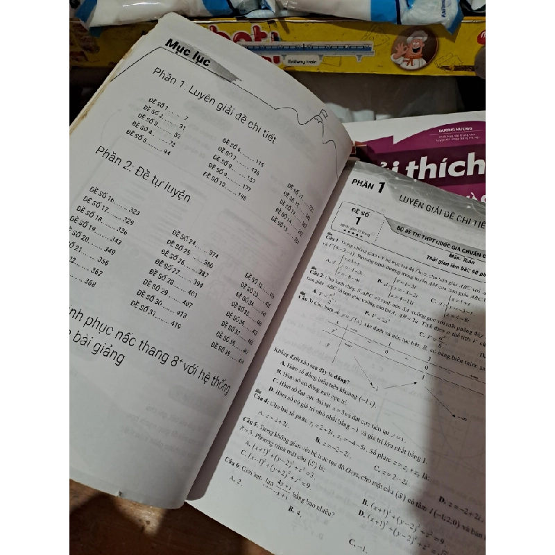 Mega 2019 39 đề chinh phục kì thi THPT quốc gia toán học mới 70% ẩm rách bìa 2018 HCM0808 GIÁO KHOA 527259