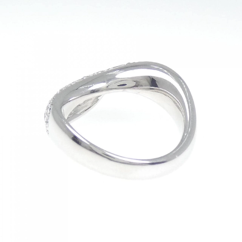 Nhẫn kim cương Pavé K18WG 0.85CT 671834