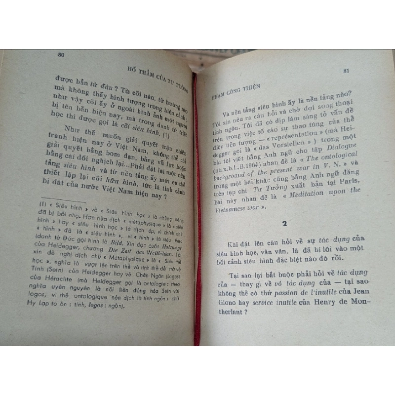 Hố thắm của tư tưởng - Phạm Công Thiện 128191