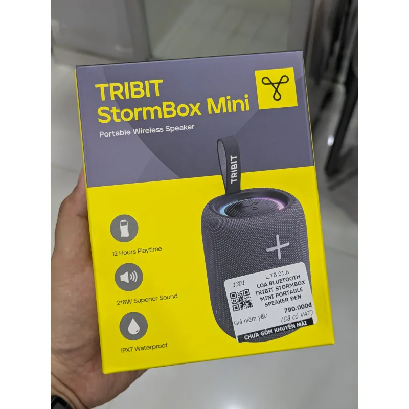 Cần pass lại loa Tribit Storm Box Mini còn nguyên seal 1034654