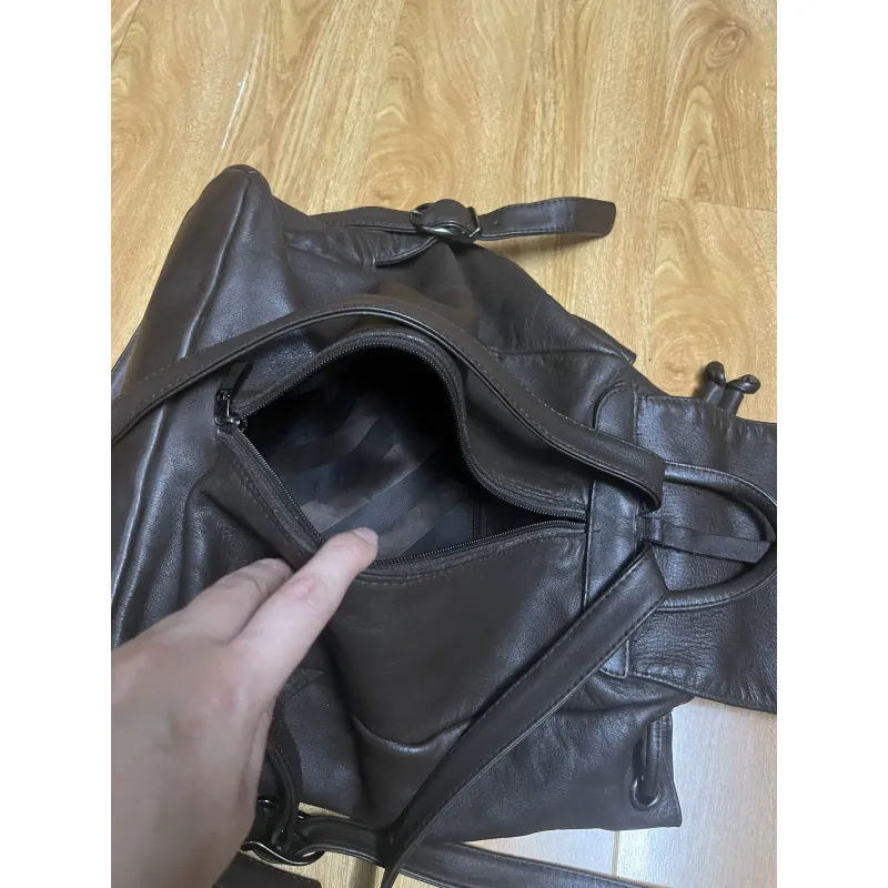 Balo sz 27*35*13 da thật 2hand 934551