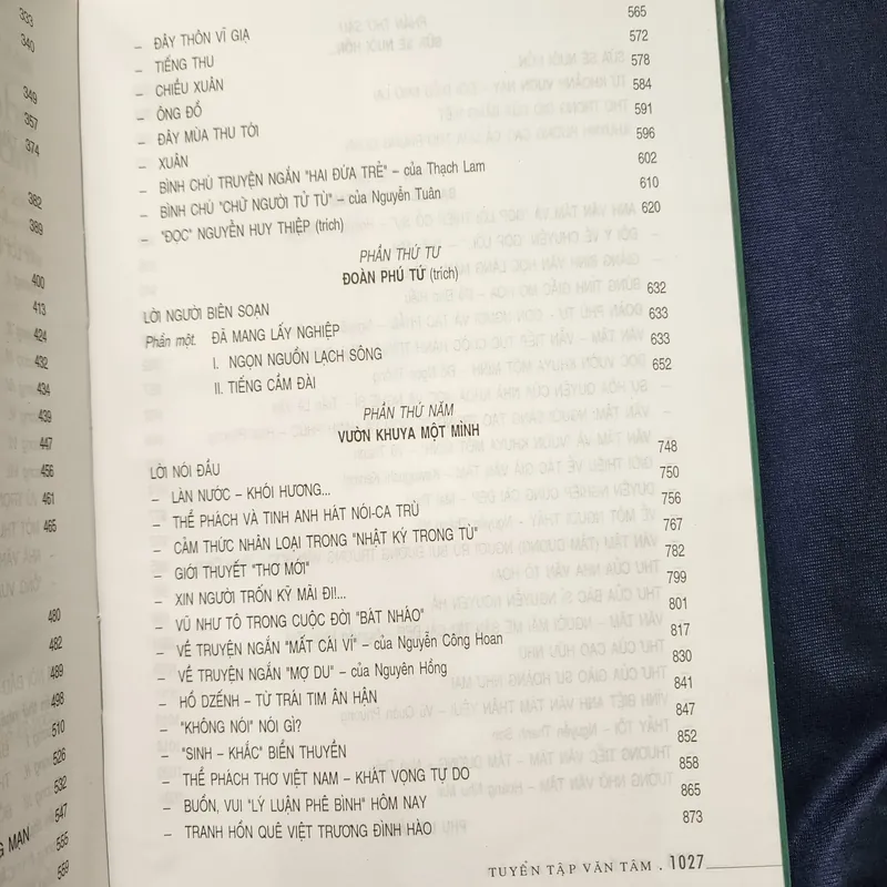 Tuyển tập Văn Tâm | bìa cứng khổ to 694091