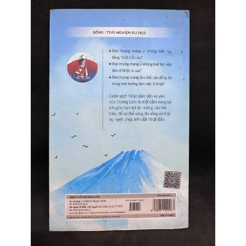 [Phiên Chợ Sách Cũ] Nhật Bản đến và yêu - Dương Linh, 2018, (ố nhẹ, có ghi chữ trang đầu) 1503 410310