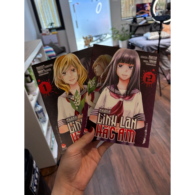 Nhành Linh Lan Hắc Ám - Rikako Akiyoshi (1 Light Novel + 2 Manga) 388866