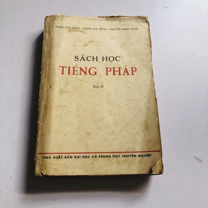 📚 SÁCH HỌC TIẾNG PHÁP (Tập 2)- 1973 571905