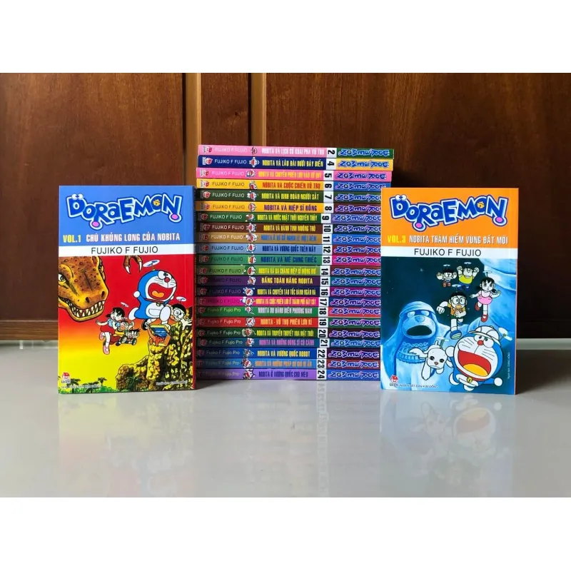 [Truyện Tranh Manga] Doraemon Truyện Dài (Trọn Bộ 24/24 Tập - Fujiko F. Fujio) 800216