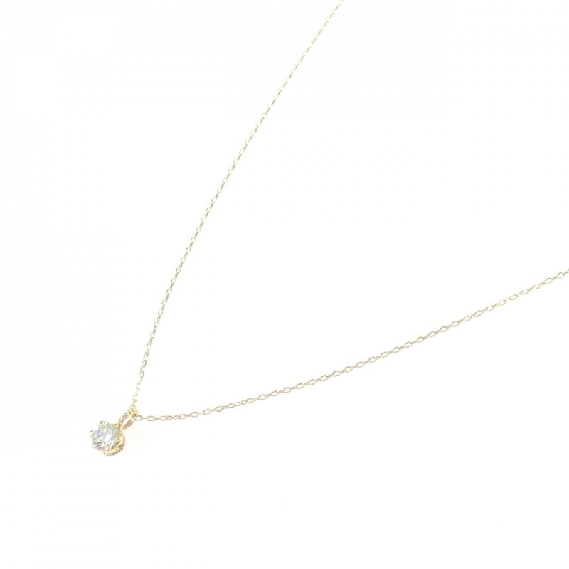 K18YG Dây chuyền kim cương 0.123CT - Hàng hiệu Authentic 859076