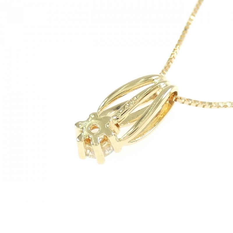 K18YG Dây chuyền kim cương - Hàng hiệu Authentic 858473