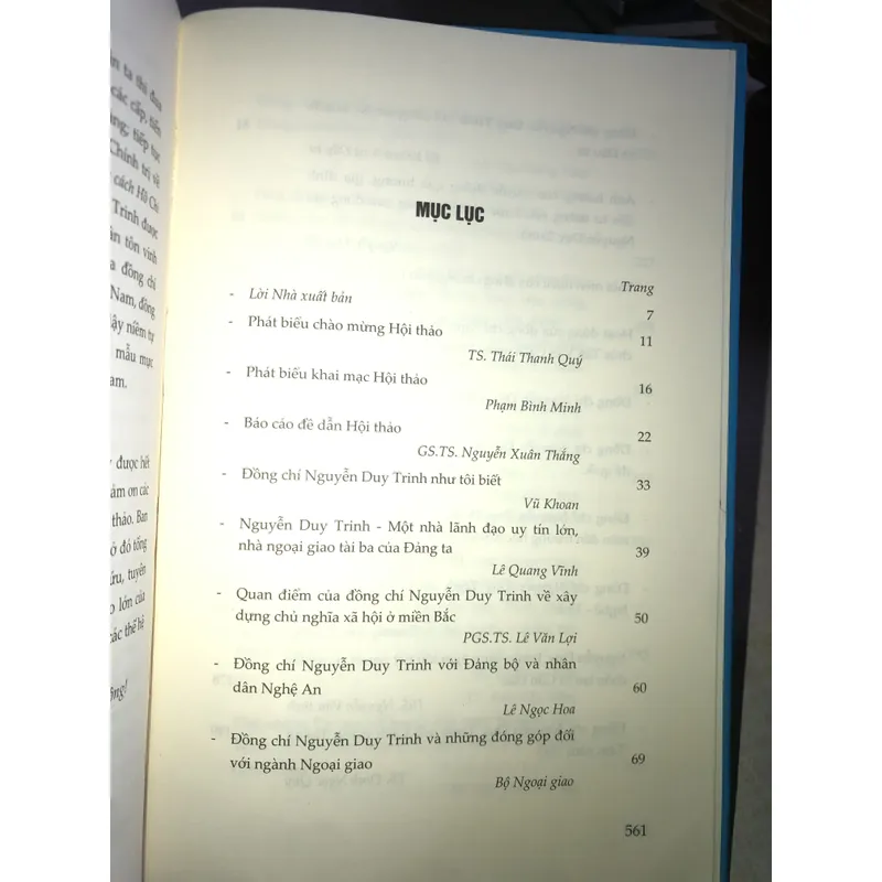 Đồng chí Nguyễn Duy Trinh - Nhà lãnh đạo tiền bối tiêu biểu của Đảng và cách mạng Việt Nam 704330