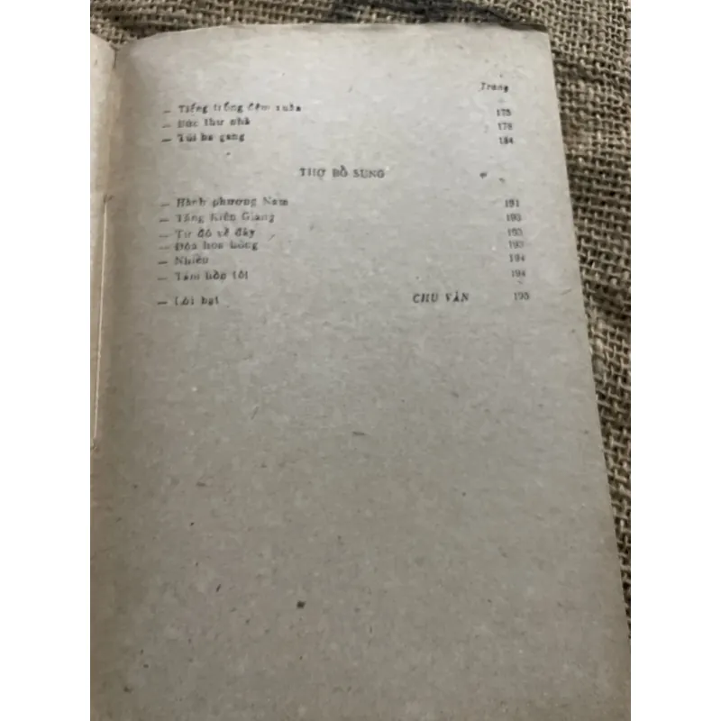 Nguyễn Bính - Tô Hoài giới thiệu, Chu Văn lời bạt  1019998