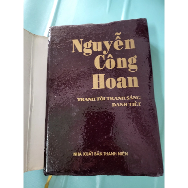 Nguyễn Công Hoan: tiểu thuyết Tranh tối tranh sáng + Danh tiết (sách bìa cứng); 620 trang  357143