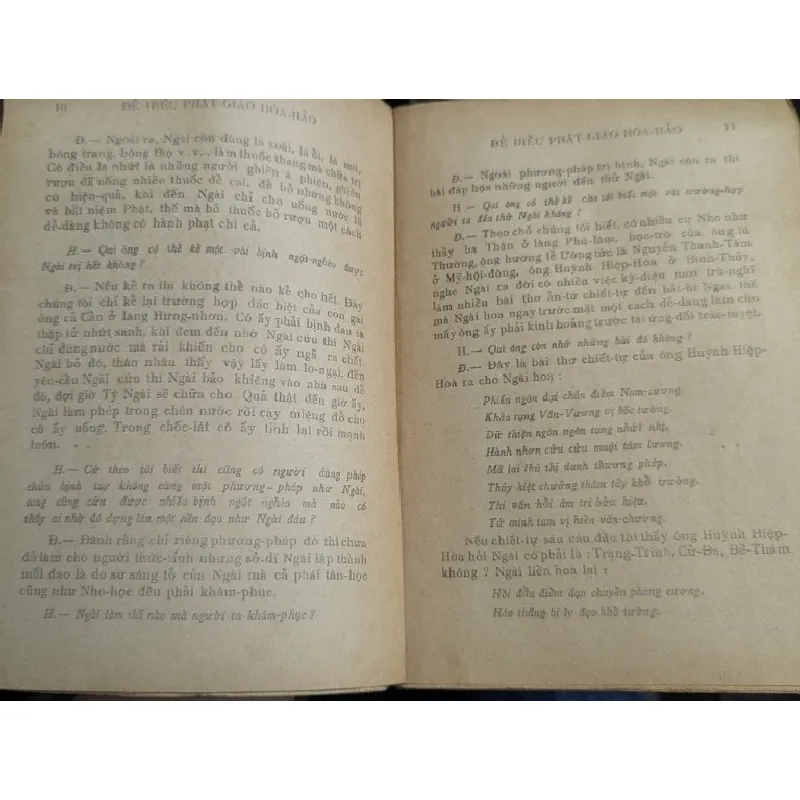 Để hiểu phật giáo hoà hảo - Thanh Sĩ và Vương Kim 727080