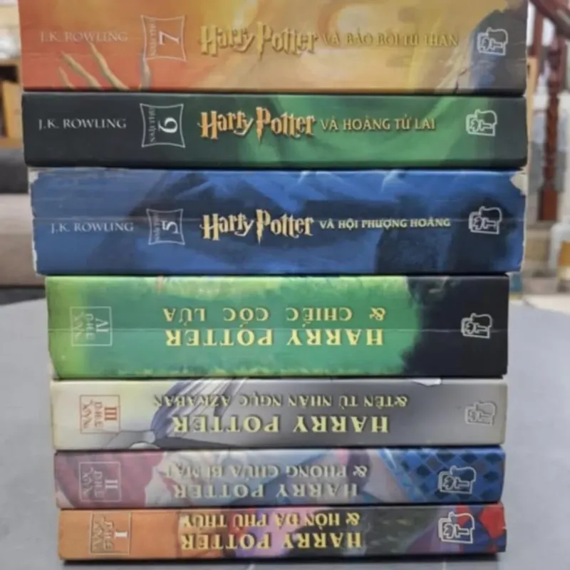 Harry Potter trọn bộ bìa hoạt hình  565161