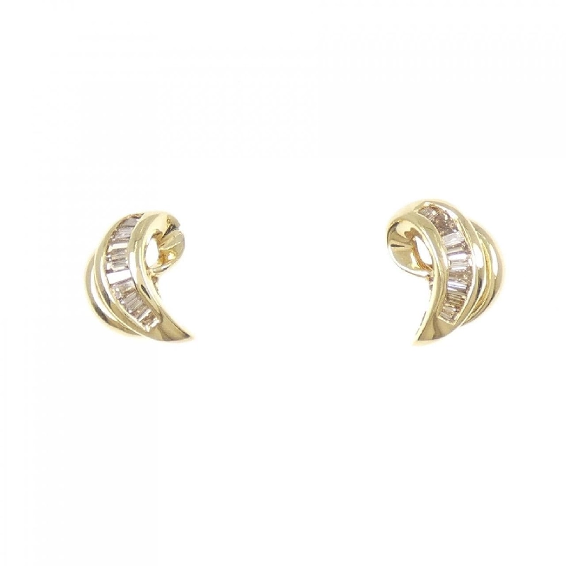 K18YG Bông tai kim cương 0.30CT - Hàng hiệu Chính hãng 866969