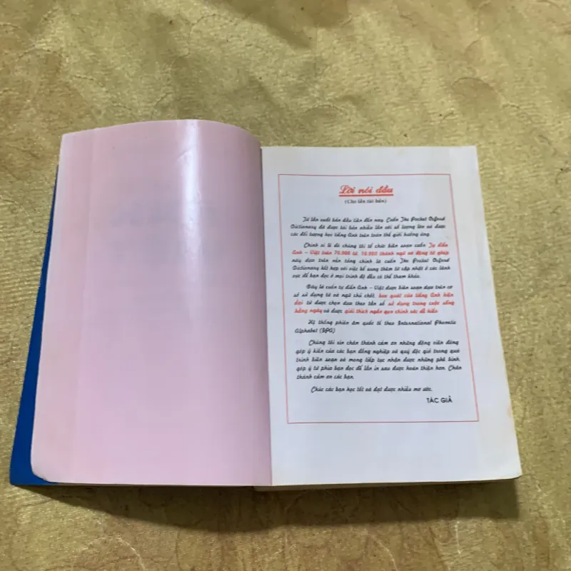 TỪ ĐIỂN ANH - VIỆT ENGLISH- VIETNAMESE DICTIONARY  782324