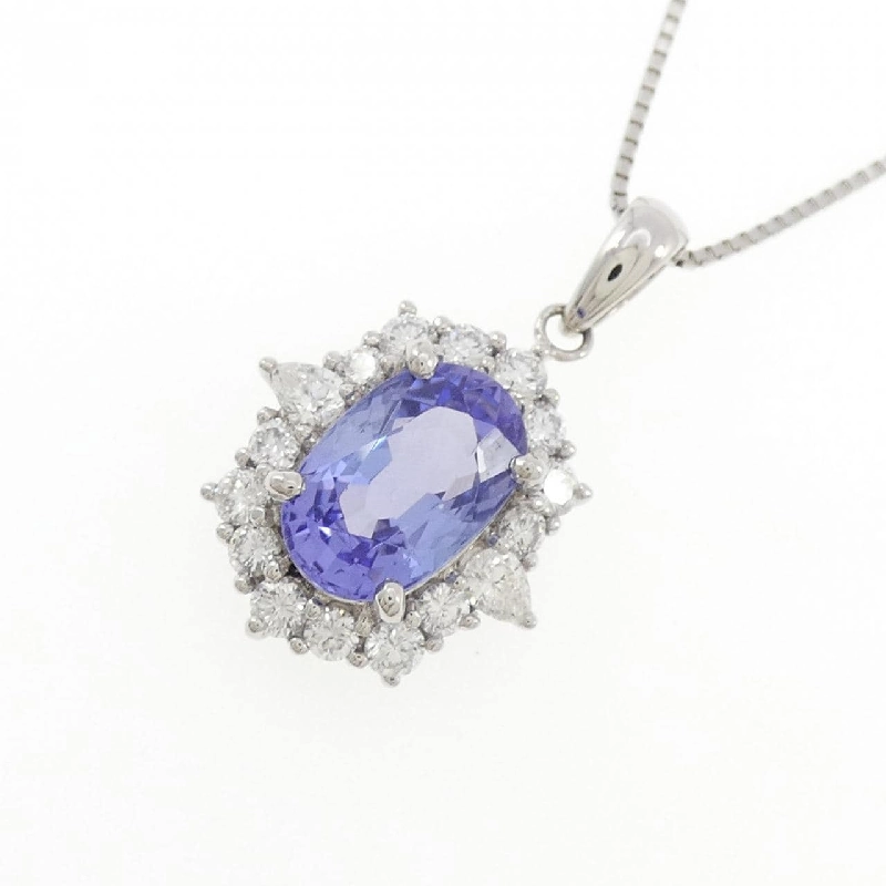 Dây chuyền Tanzanite PT900/PT850 2.09CT - Hàng hiệu Authentic 857990