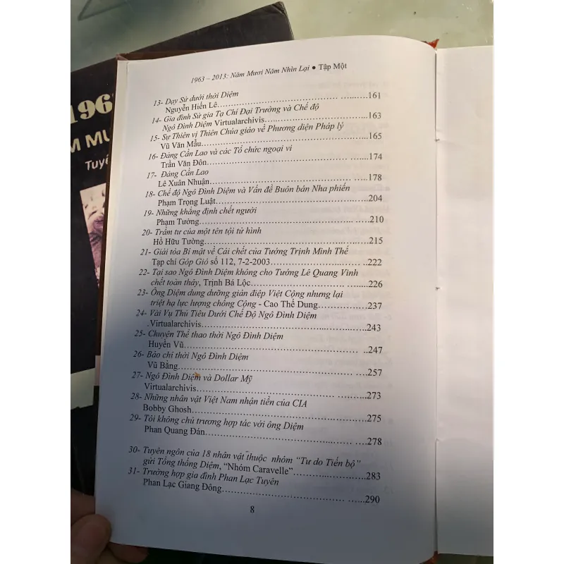 1963 - 2013 NĂM MƯƠI NĂM NHÌN LẠI (TẬP 1 VÀ 3) - NHIỀU TÁC GIẢ 789813