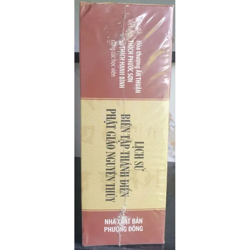 Lịch sử Biên tập Thánh Điển Phật giáo Nguyên thủy - Hòa thượng Ấn Thuận mới 100% 699071