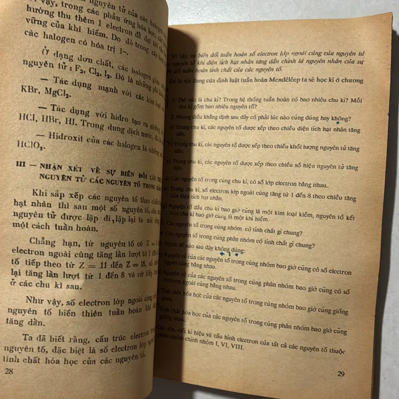 Hoá học 10 - 1992s 797143