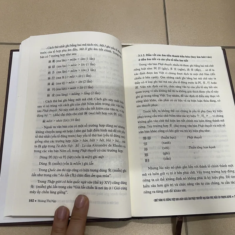Chữ Nôm và tiếng việt qua bản giải âm Phật thuyết đại báo phụ mẫu ân trọng kinh (c) 977714
