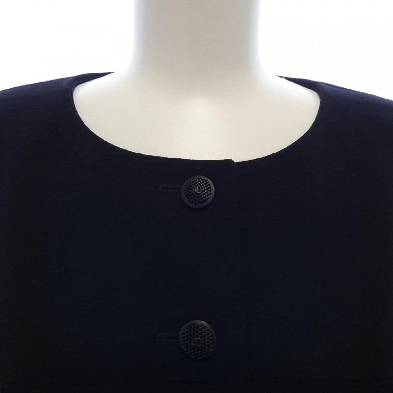 【Mã giảm giá】【Cổ điển】Áo khoác không cổ CHANEL 635127