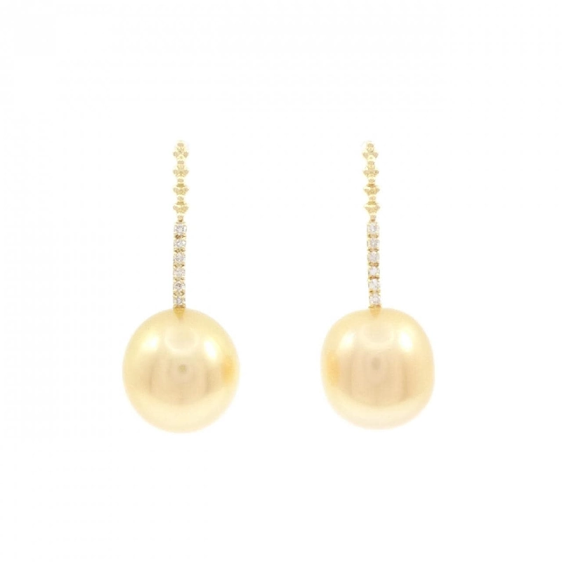 K18YG Bạch Ngọc Trai Bông Tai - Hàng hiệu Chính Hãng 869583