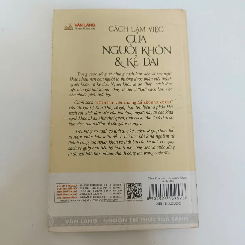 Cách làm việc của người khôn & kẻ dại - Lý Kim Thủy 675547