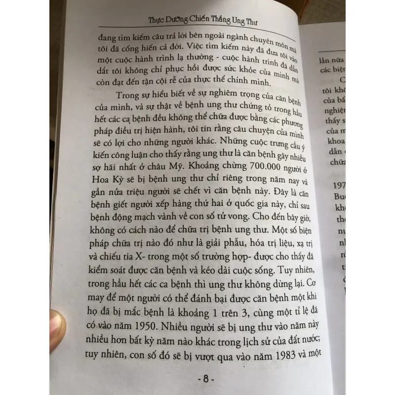 Thực dưỡng chiến thắng ung thư- Lê Hà Lộc dịch 968731