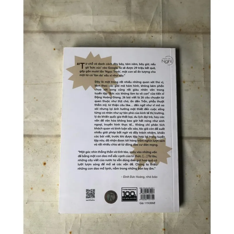 Bức Xúc Không Làm Ta Vô Can - Đặng Hoàng Giang 735863