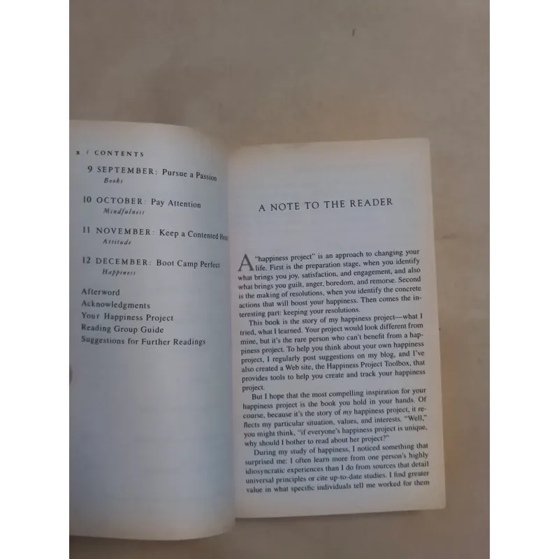 The Happiness Project - Gretchen Rubin 990307