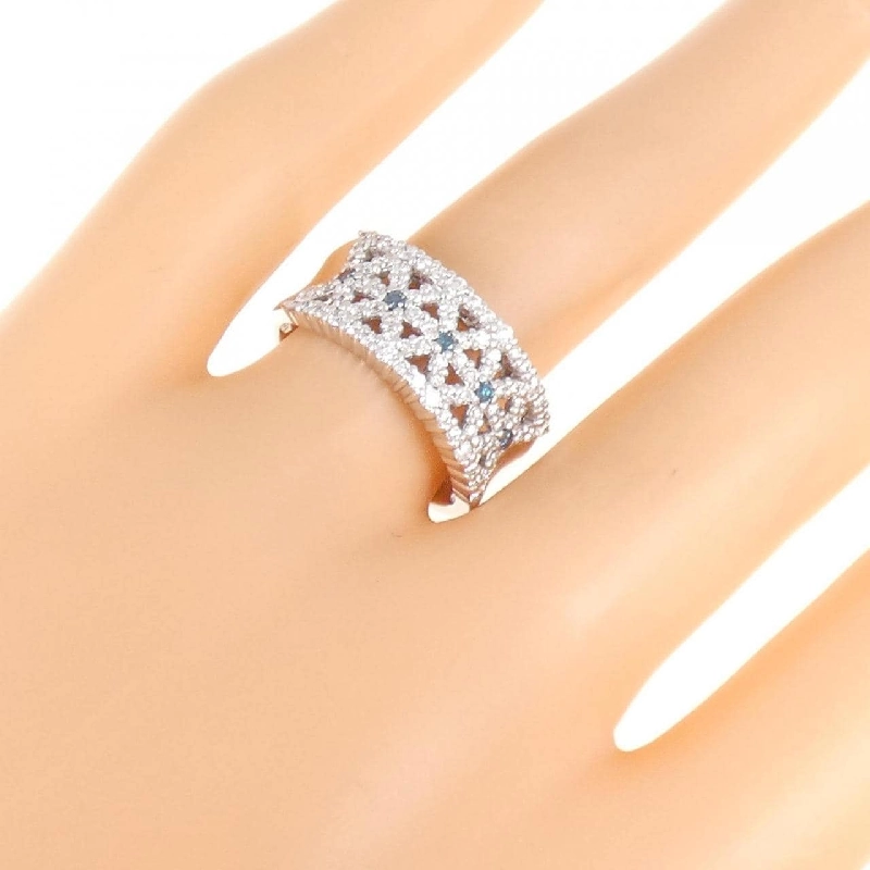 Nhẫn kim cương K18WG 0.60CT 672497