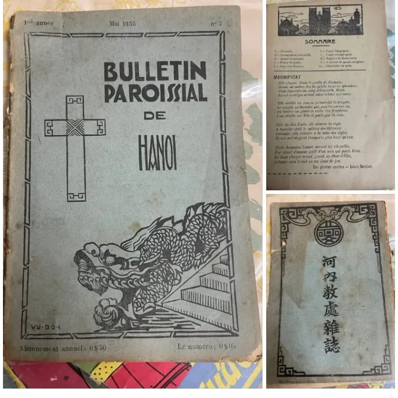 Tạp chí giáo phận Hà Nội 1935  1004370