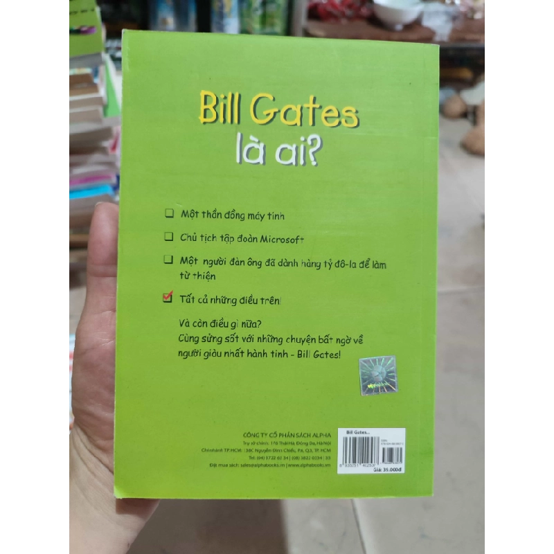 [Phiên Chợ Sách Cũ] Bill Gates là ai? 2303 412282