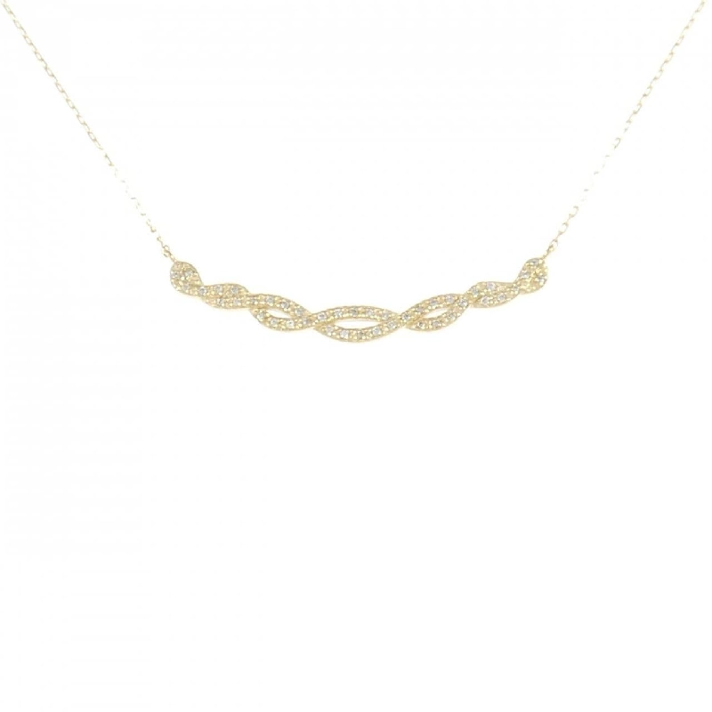 K18YG Dây chuyền kim cương 0.06CT - Hàng hiệu Authentic 863903