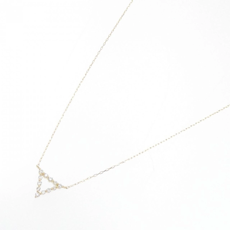 Dây chuyền kim cương K18YG 0.10CT - Hàng hiệu Chính hãng 863465