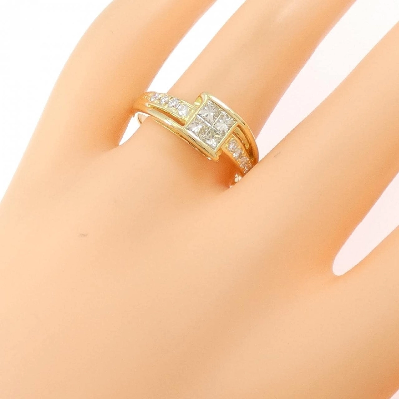 Nhẫn kim cương K18YG 0.70CT - Hàng hiệu chính hãng 847584