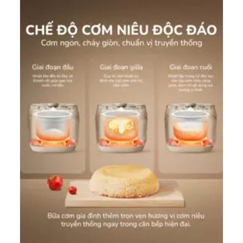 🔥 URC818P – Nồi cơm điện UNIE 1.8L, chế độ cơm cháy đặc biệt, nấu cơm ngon chuẩn vị! 707442