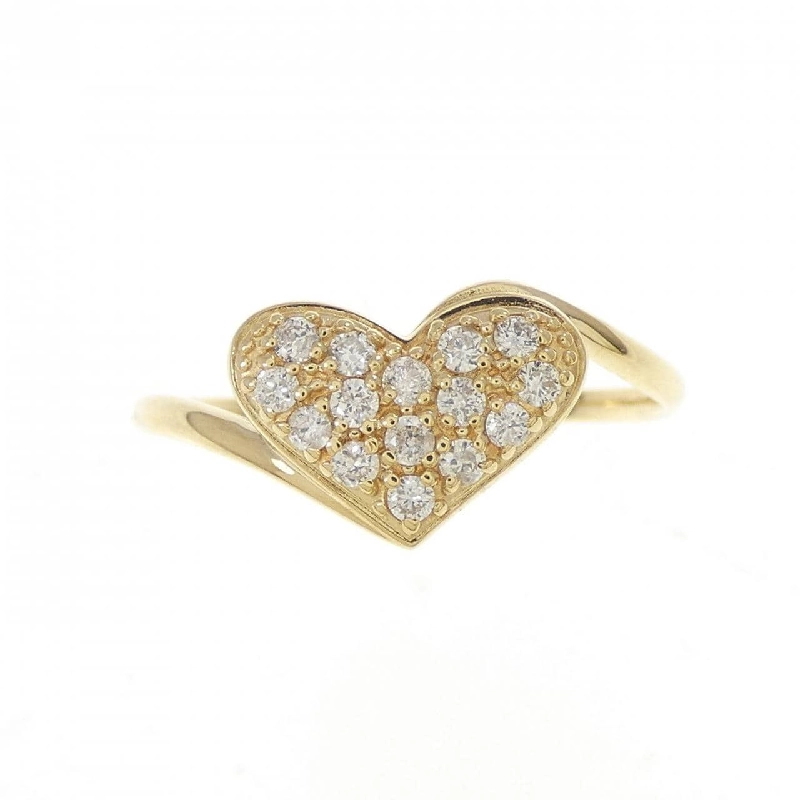 Nhẫn kim cương hình trái tim K18YG 0.15CT - Hàng hiệu chính hãng 847663